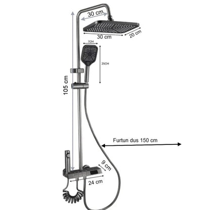 CHIUVETA NEAGRA+ SET DUS