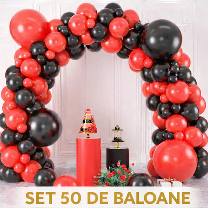 SET 50 BALOANE DIN FOLIE ROTUNDE