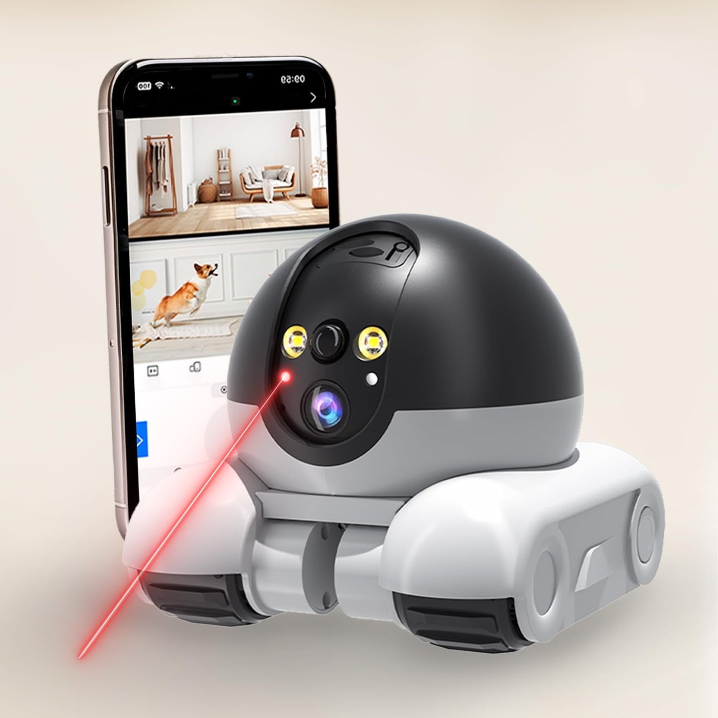 ROBOT CU CAMERA SI ROTI