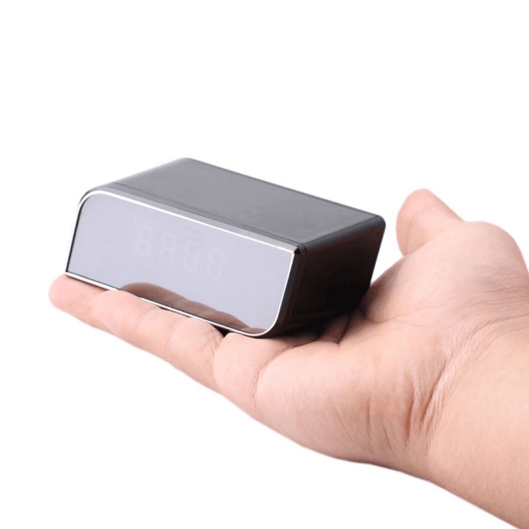 Camera spion WI-FI ascunsa in ceas desteptator + CARD DE MEMORIE