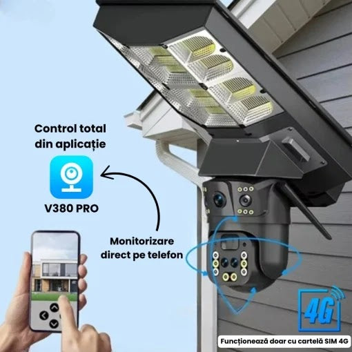 LAMPA SOLARA CU CAMERA V1