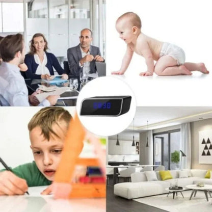 Camera spion WI-FI ascunsa in ceas desteptator + CARD DE MEMORIE