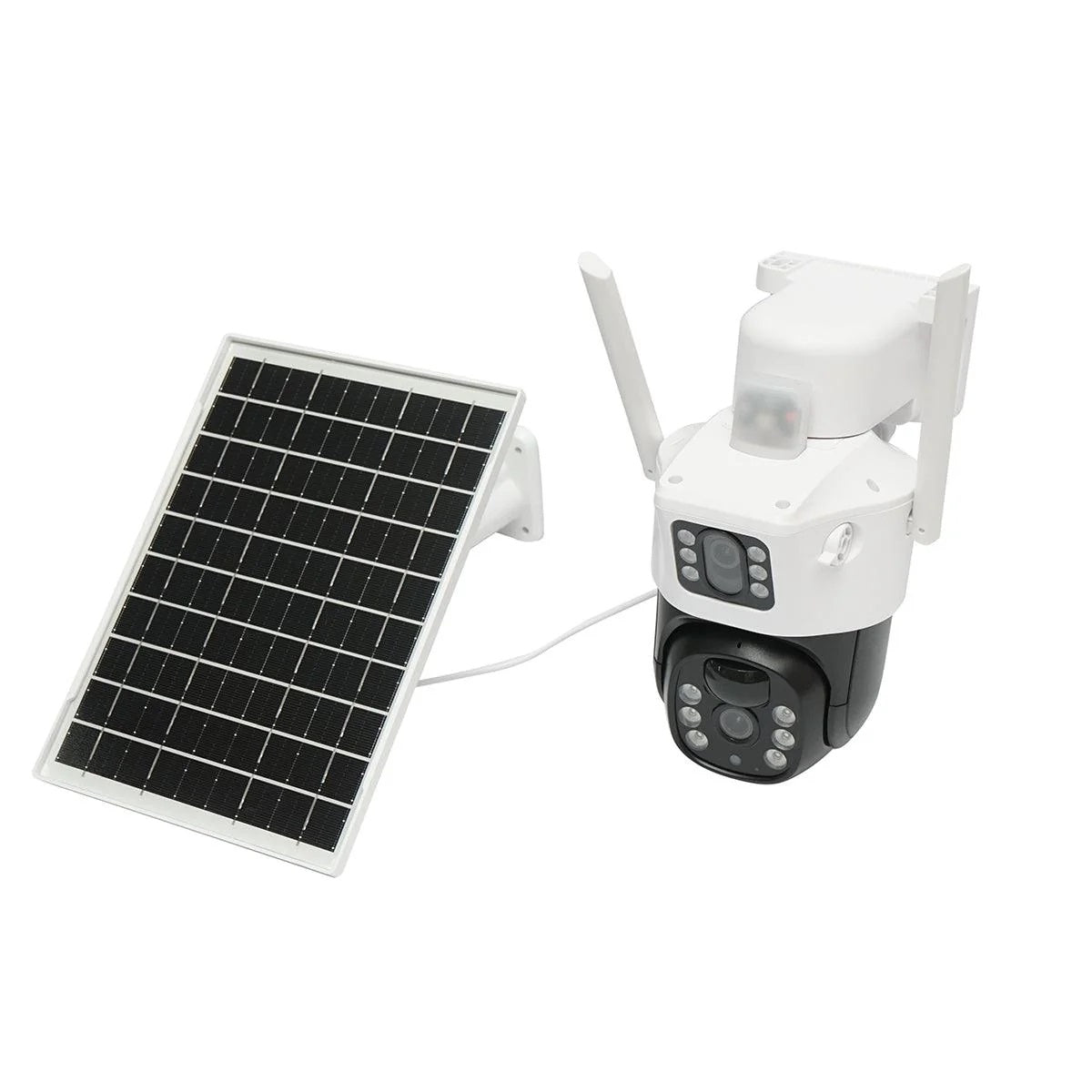 Camera Supraveghere 4G cu Panou Solar si Lentila Duala - Car