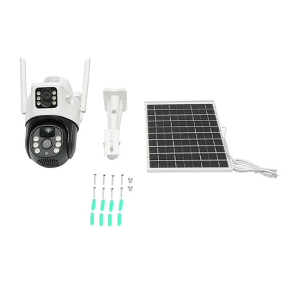 Camera Supraveghere 4G cu Panou Solar si Lentila Duala - Car