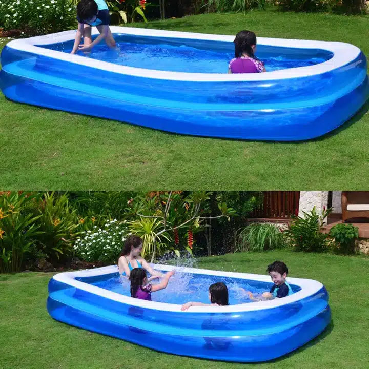 Pachet Piscina gonflabila 201x150x51cm + Boxa portabila CADO