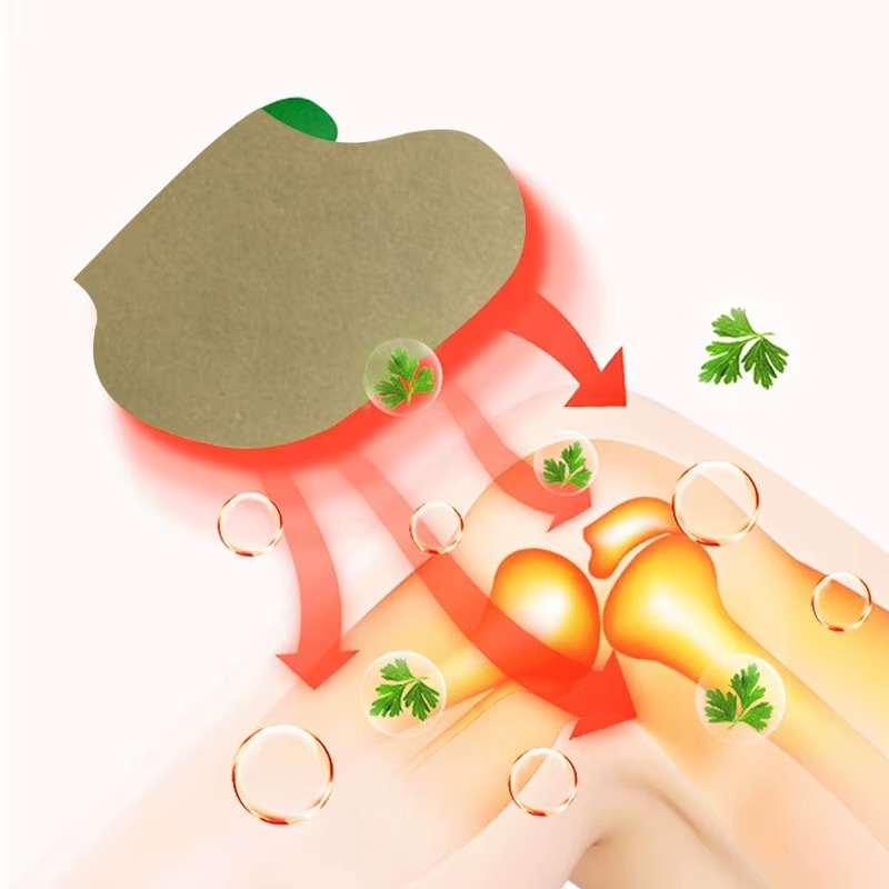 Set 10 Plasturi cu Extracte Vegetale pentru Genunchi, Spate,