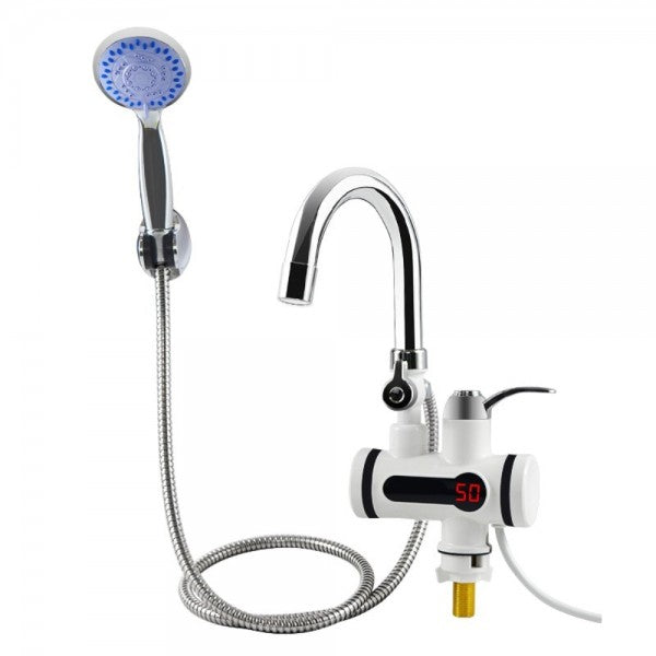 Para de dus Turbo Shower cu 3 functii de presiune, periuta i