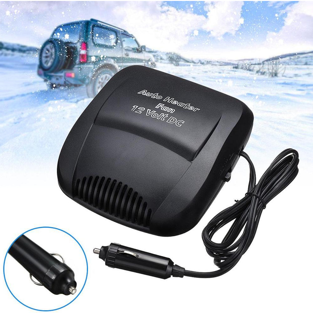Aeroterma Auto 12V, 150W - Incalzire si Racire, Cablu 140cm,