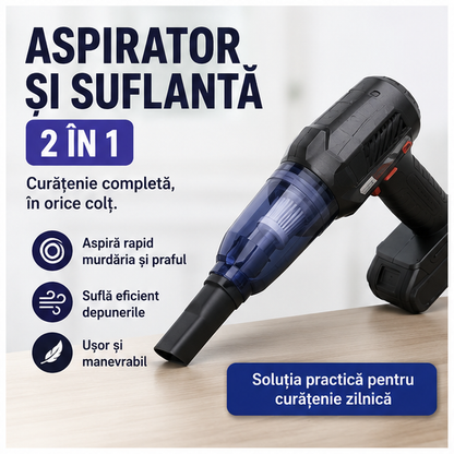 Aspirator si Suflanta 2 in 1
