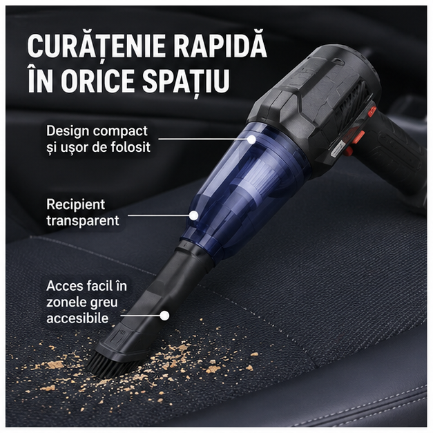Aspirator si Suflanta 2 in 1