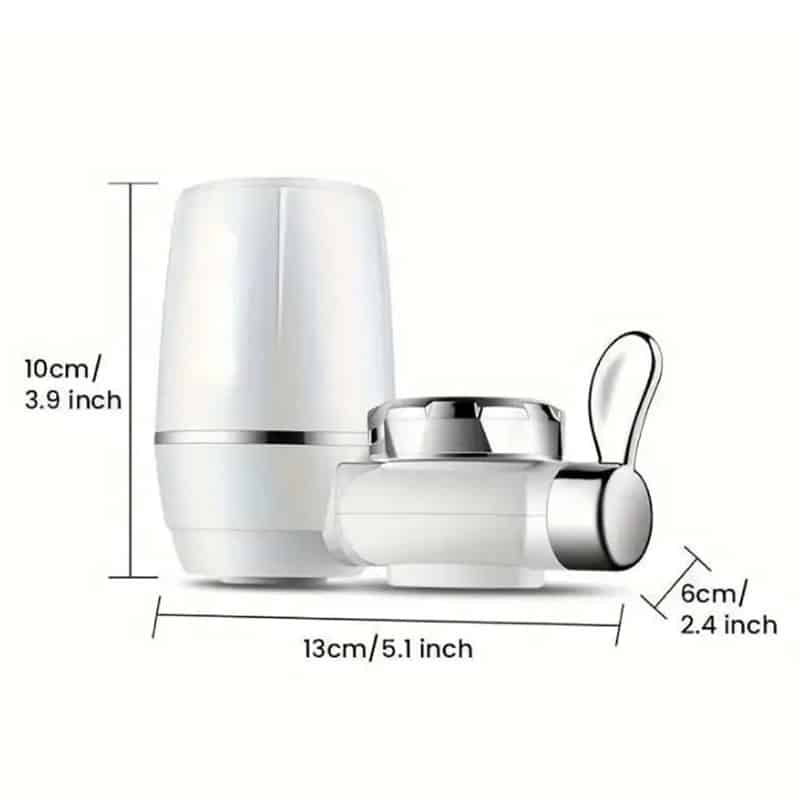 Filtru cu functie de purificarea apei, montabil pe robinet, anti-bacterian