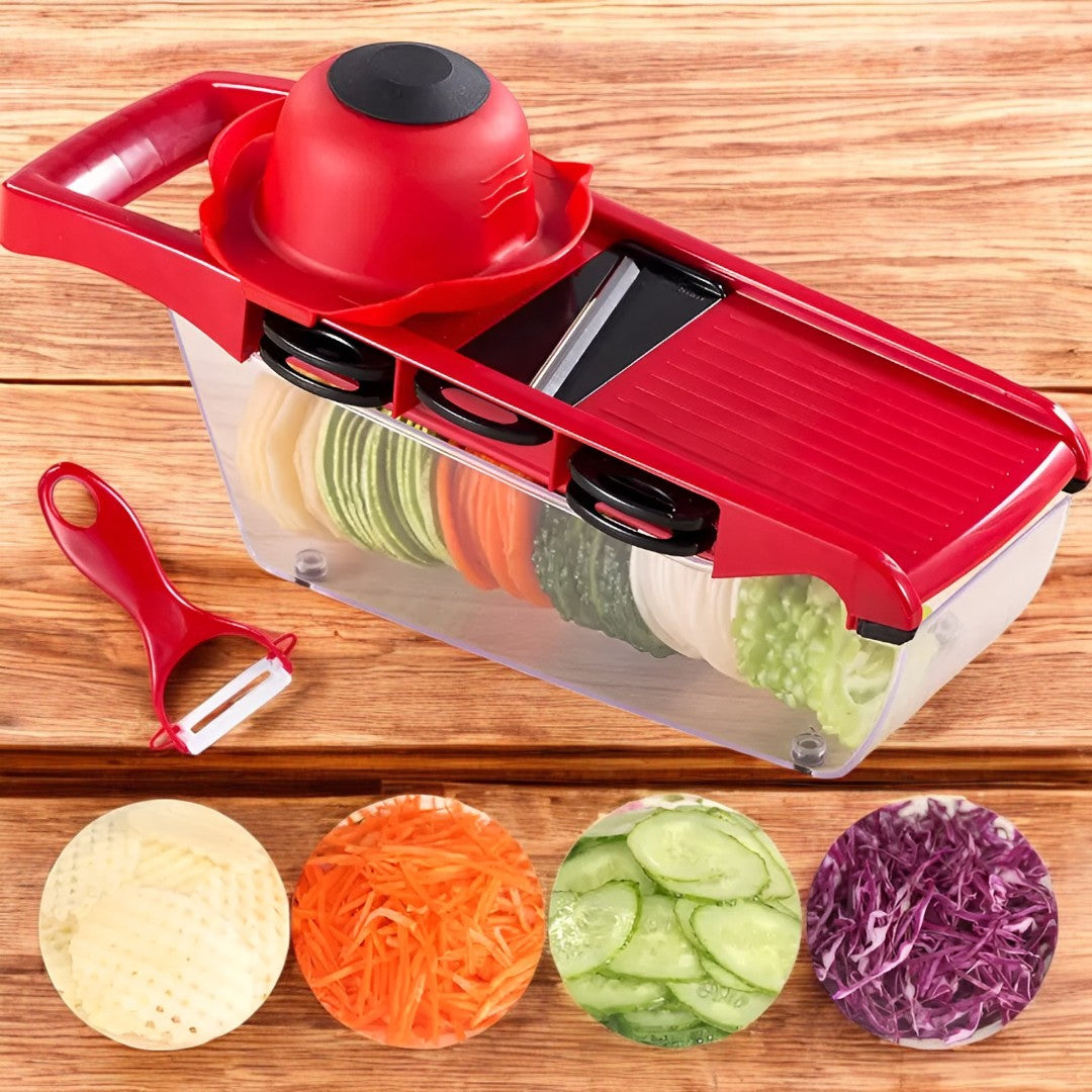 Razatoare Multifunctionala 6 in 1 pentru Legume si Fructe - 