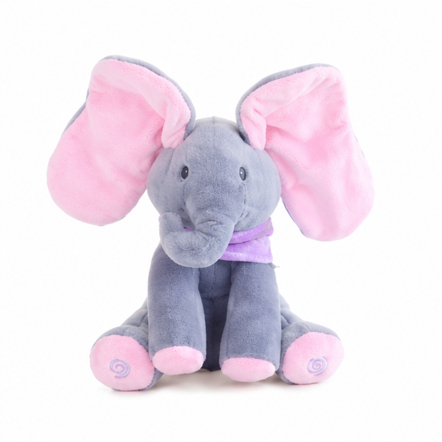 Elefant Interactiv Cici Cucu Bau - Jucarie de Plus