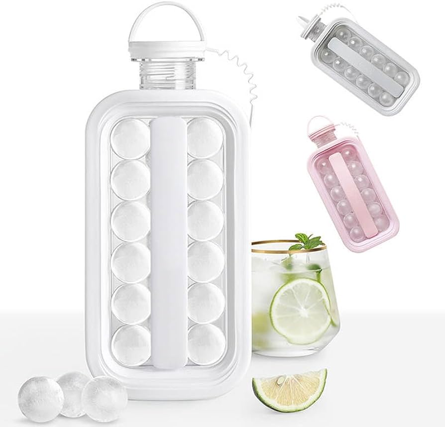 Forma cuburi gheata 2 in 1, portabila multifunctionala
