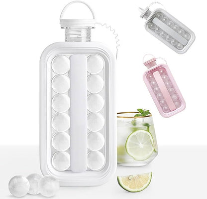 Forma cuburi gheata 2 in 1, portabila multifunctionala