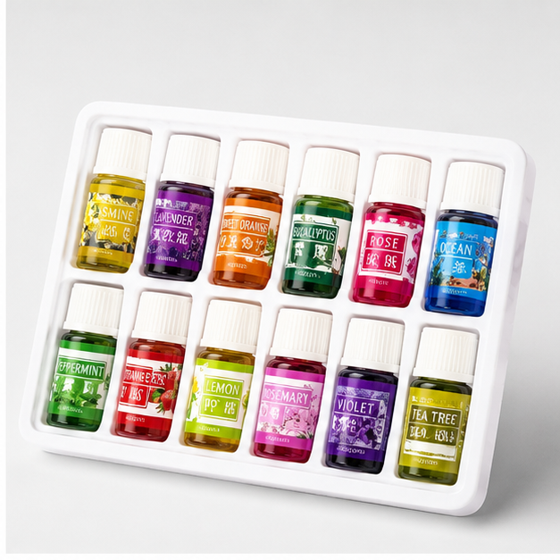 Set 12 Uleiuri Esentiale pentru Aromaterapie 3ml