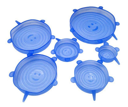 Set 6 Capace Flexibile Silicon Marimi Diferite