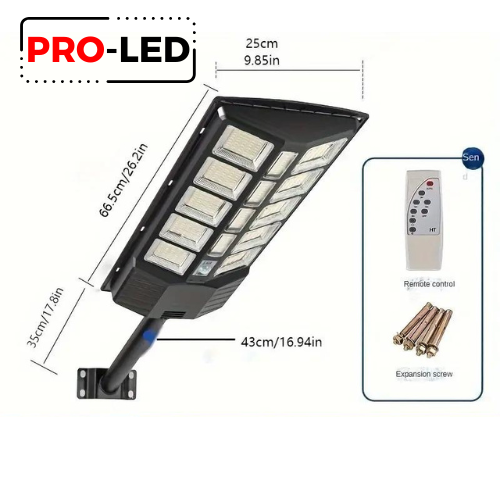 LAMPA SOLARA STRADA PRO-LED xxl