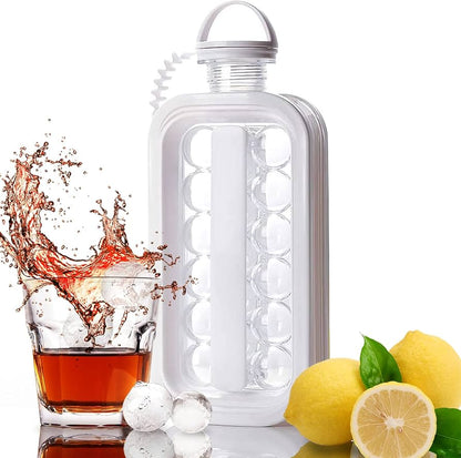 Forma cuburi gheata 2 in 1, portabila multifunctionala
