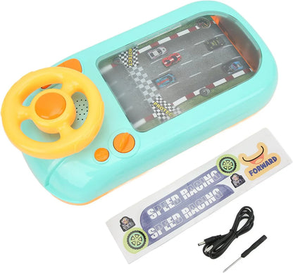 Jucarie Interactiva volan de condus cu circuit curse, sunete si functii,