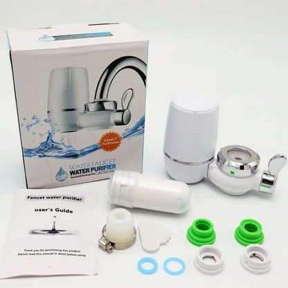 Filtru cu functie de purificarea apei, montabil pe robinet, anti-bacterian