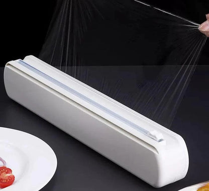Dispenser Folie Alimentara Stretch cu Ventuze si Lama Taiere