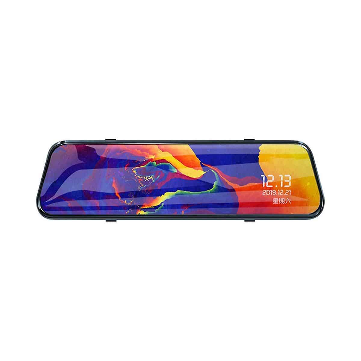 9.66inch 1080p Dual Lens Touchable Screen Car Recorder With 