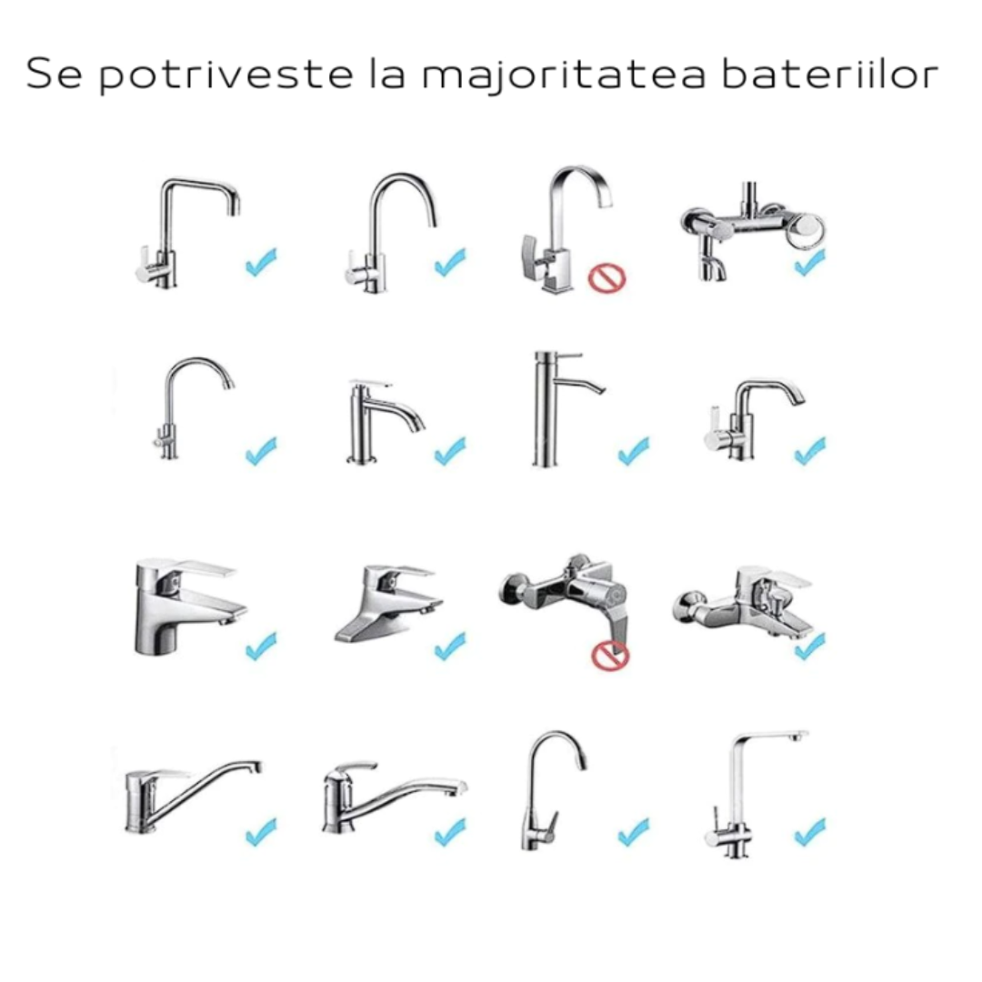 Extensie Rotativa 360° pentru Robinet - Economiseste Apa cu 