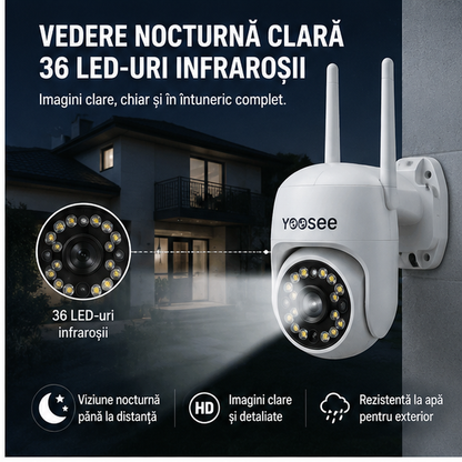 Camera Supraveghere Wi-Fi Visuron 36 LED-uri