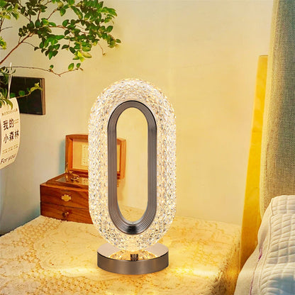 Veioza Cristal Diamond LED 3 Moduri Iluminare
