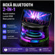 Boxa Bluetooth G200 Portabila cu MagSafe & magnetic, LED RGB, Sunet Premium