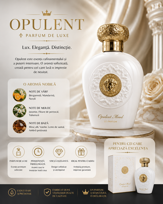 Parfum Opulent Musk JRH EDP 100ml, Unisex, Oriental Floral Lemnos, Ambră și Iasomie