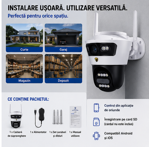 Camera Jortan dubla