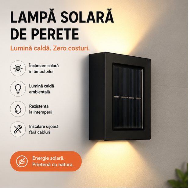 Lampa iluminare sus/jos