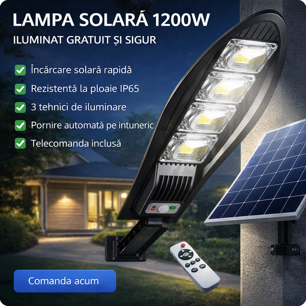 LAMPA SOLARA 1200W