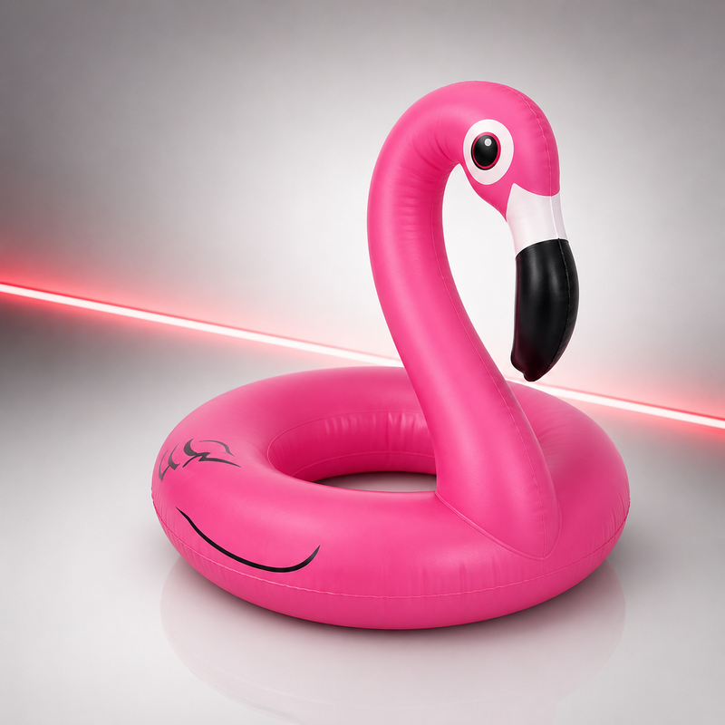Colac gonflabil Flamingo 90-120 cm