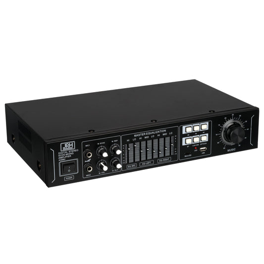 Amplificator audio profesional JRH PRO ,BHT , conectare USB 