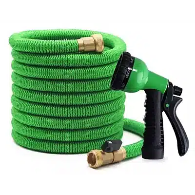 Furtun de gradina, flexibil si extensibil, cap de prindere, 