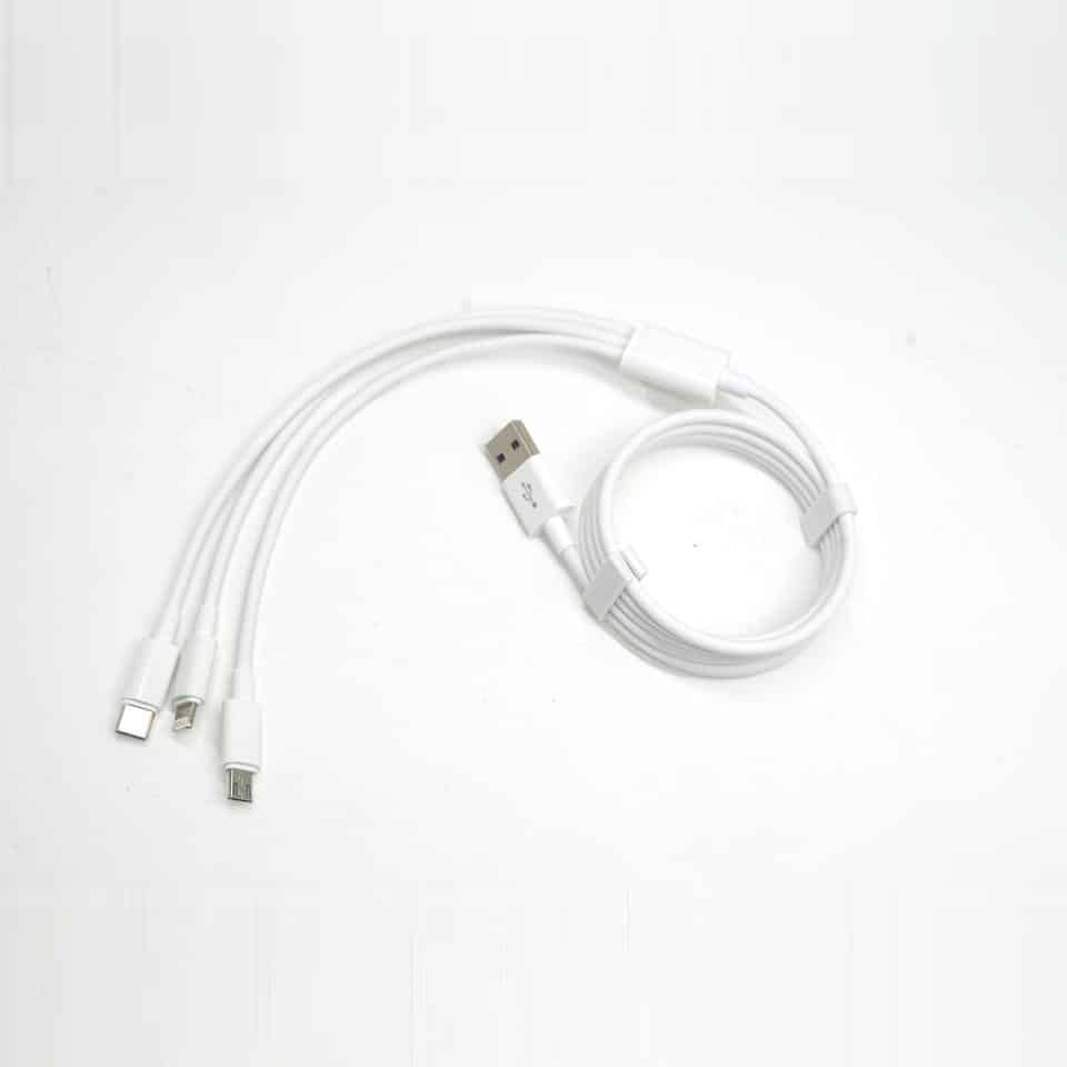USB cable 3 in 1 JRH SX – 21, USB-micro USB/USB-C/ipho