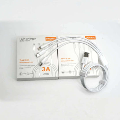 USB cable 3 in 1 JRH SX – 21, USB-micro USB/USB-C/ipho