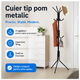 Cuier Tip Pom Metalic – Design Modern Compact, 11 Agățători și Stabilitate Excelentă