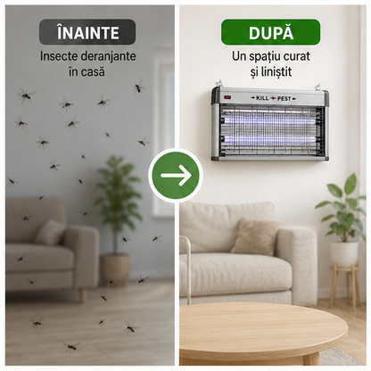 Aparat Antitantari 30W - Anti Insecte Zburatoare Interior/Exterior