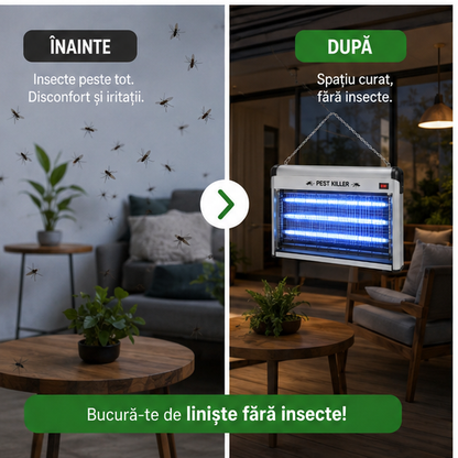 Aparat Antitantari 40W - Anti Insecte Zburatoare Interior/Exterior