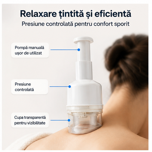 Aparat Masaj Cervical pentru Relaxare Musculară – Confort și Relaxare pentru Zona Gâtului și Umerilor