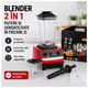 Blender 2 in 1, 2000W, Lame Oțel Inoxidabil, 2L, Priză EU