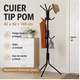 Cuier Tip Pom 42x42x165 cm - Suport Elegant pentru Haine