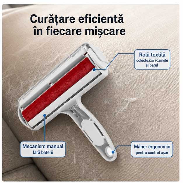 Aparat de Curățat Scaune Manual - Eficient și Ușor de Folosit