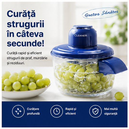 Curatator Electric de Struguri - Tehnologie Moderna pentru Fructe Curate
