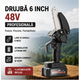 Drujbă 6 inch cu 1 Acumulator 48V - Profesională și Portabilă