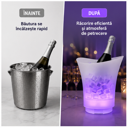 Frapieră cu Bluetooth, Boxă și Iluminare LED 7L